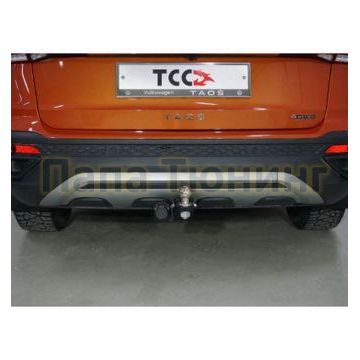 Фаркоп (оцинкованный, шар E) ТСС для Volkswagen Taos 2021- Фаркоп (оцинкованный, шар E) ТСС для Volkswagen Taos 2021-