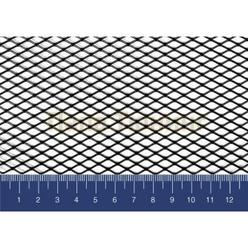 Универсальная сетка 1000х400 R10 черная, 1 шт. (комплект 25 шт.)