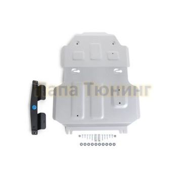 Защита радиатора + картера Алюминий RIVAL для Toyota Land Cruiser 300, V - 4.0; 3.5; 3.3TD 2021-