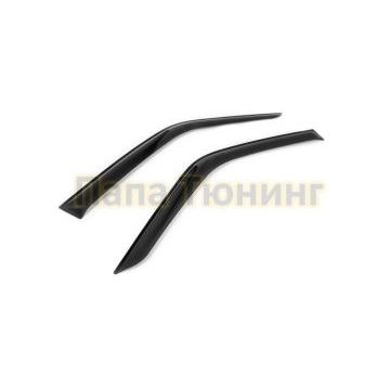 Дефлекторы окон RIVAL листовой ПММА 2шт.для Volkswagen Multivan T5 T6 T6.1 2003-2020 2020-/ VW Caravelle T5 T6 T6.1 2003-2020 2020-