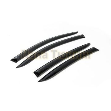 Дефлекторы окон RIVAL листовой ПММА 4шт. для Lada Largus универсал универсал Cross 2012-2021 2021-