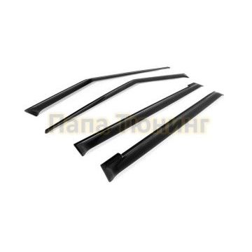 Дефлекторы окон RIVAL листовой ПММА 4шт. для Kia Carnival 2021-