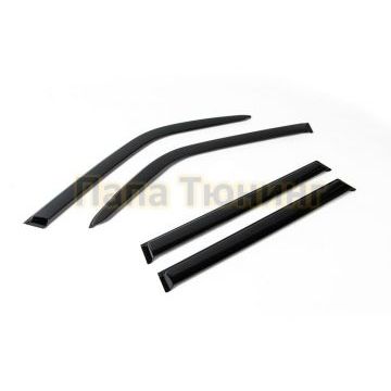 Дефлекторы окон, 4 шт.Акрил AutoFlex для Toyota Rav4 2019- Дефлекторы окон, 4 шт.Акрил AutoFlex для Toyota Rav4 2019-