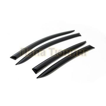 Дефлекторы окон AutoFlex акрил 4 шт. для Kia Ceed универсал 2018-2021 2021- Дефлекторы окон AutoFlex акрил 4 шт. для Kia Ceed универсал 2018-2021 2021-