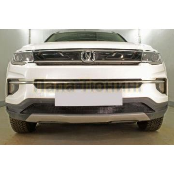 Защита радиатора Changan CS35Plus 2018- black низ