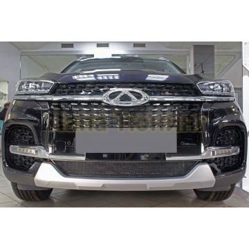 Защита радиатора Chery Tiggo 8 2020- black низ