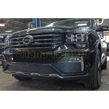 Защита радиатора GAC GS8 2016-2023 (GE/GL) black низ