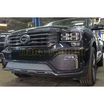 Защита радиатора GAC GS8 2016-2023 (GE/GL) chrome низ