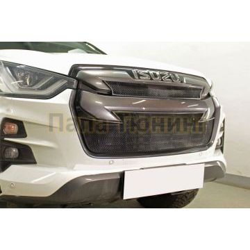 Защита радиатора Isuzu D-Max 2019- black низ