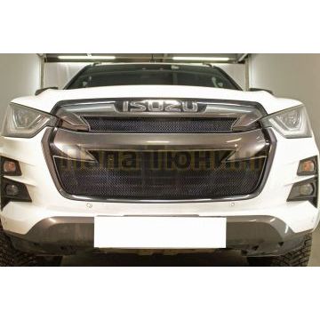 Защита радиатора Isuzu D-Max 2019- black низ