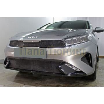 Защита радиатора KIA Cerato 2021- black низ