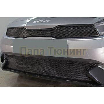 Защита радиатора KIA Cerato 2021- black низ