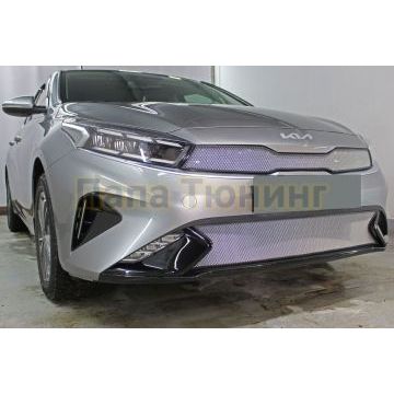 Защита радиатора KIA Cerato 2021- chrome низ