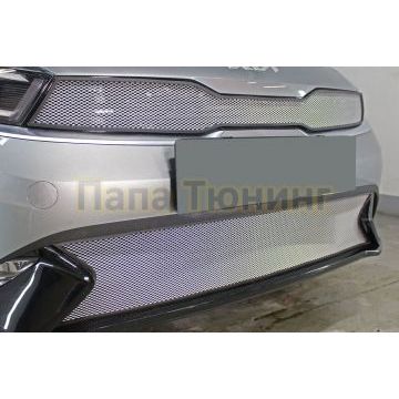 Защита радиатора KIA Cerato 2021- chrome низ