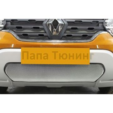 Защита радиатора Renault Duster 2021- chrome низ