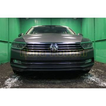 Защита радиатора Volkswagen Passat B8 Alltrack 2.0 2016-2019 black низ