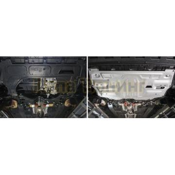 Защита картера + КПП Алюминий AutoMax для Seat Ibiza, V - все 2008-2014/Skoda Fabia RS, V - 1.4 (180л.с.); 2010-2015/Skoda Fabia, V - 1.2; 1.4; 1.6 2007-2015/Skoda Rapid, V - все 2017-2020/Skoda Rapid, V - все 2012-2017/ Skoda Rapid, V - все 2012-2017/Skoda Rооmster , V - все 2006-2015/Volkswagen Polo Sedan, V - 1.6 (85л.с., 90л.с., 105л.с., 110л.с.); 1.4 (125л.с.) 2015-2020/Volkswagen Polo Sedan, V - 1.6 (85л.с., 90л.с., 105л.с., 110л.с.); 1.4 (125л.с.) 2010-2015/Volkswagen Polo, V - все 2005-2009-2014