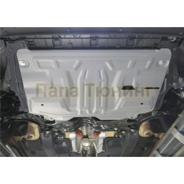Защита картера + КПП Алюминий AutoMax для Seat Ibiza, V - все 2008-2014/Skoda Fabia RS, V - 1.4 (180л.с.); 2010-2015/Skoda Fabia, V - 1.2; 1.4; 1.6 2007-2015/Skoda Rapid, V - все 2017-2020/Skoda Rapid, V - все 2012-2017/ Skoda Rapid, V - все 2012-2017/Skoda Rооmster , V - все 2006-2015/Volkswagen Polo Sedan, V - 1.6 (85л.с., 90л.с., 105л.с., 110л.с.); 1.4 (125л.с.) 2015-2020/Volkswagen Polo Sedan, V - 1.6 (85л.с., 90л.с., 105л.с., 110л.с.); 1.4 (125л.с.) 2010-2015/Volkswagen Polo, V - все 2005-2009-2014