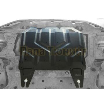 Защита картера + КПП Сталь AutoMax для Citroen C4 Aircross, V - 1.6; 2.0 2012-2016/Citroen C-Crosser, V - 2.2d; 2.4 2007-2013/Mitsubishi ASX, V - 1.6 2019-/Mitsubishi ASX, V - все 2010-2019/Mitsubishi Lancer X, V - 1.5; 1.8; 2.0 2007-2016/Mitsubishi Outlander XL, V - 2.0; 2.4 2007-2012/Peugeot 4007, V - 2.0; 2.4 2007-2012/Peugeot 4008, V - 2.0 2012-2015