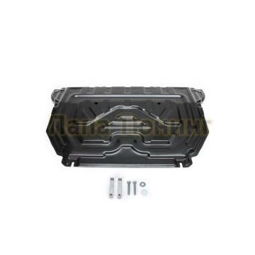 Защита картера + КПП Сталь AutoMax для Mitsubishi Outlander, V - 2.0; 2.4 2018-/Mitsubishi Outlander, V - 2.0; 2.4; 3.0 2015-2018/Mitsubishi Outlander, V - 2.0; 2.4; 3.0 2012-2015