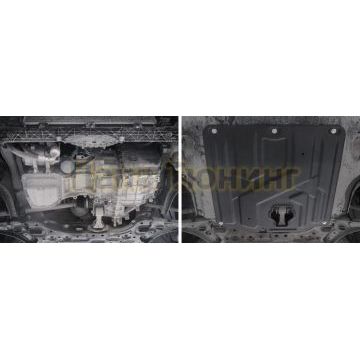 Защита картера + КПП Сталь AutoMax для Hyundai Elantra, V - 1.6; 2.0 2019-2020/Hyundai Elantra, V - 1.6; 2.0 2016-2019/Hyundai i30, V - 1.4T; 1.6 2017-/Kia Ceed SW, V - 1.4 (140л.с), АКПП; 1.6 (128л.с); 1.4 (100л.с) 2018-/Kia Ceed SW, V - 1.5T; 1.6 2021-/Kia Ceed, V - 1.4 (140л.с), АКПП; 1.6 (128л.с) 2018-/Kia Ceed, V - 1.5T; 1.6 2021-/Kia XCeed V - 1.6 2020-