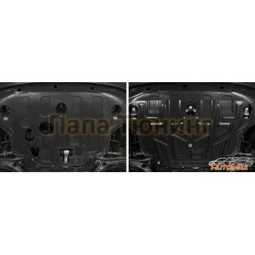 Защита картера + КПП Сталь AutoMax для Hyundai Creta, V - 1.6; 2.0 2016-2021