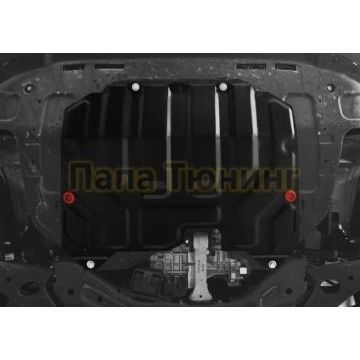 Защита картера + КПП Сталь AutoMax для Hyundai ix35, V - все 2010-2015/Kia Sportage, V - все 2010-2016