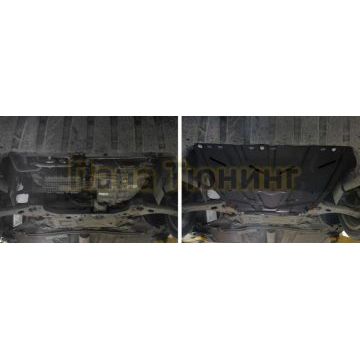 Защита картера + КПП Сталь AutoMax для Ford Focus, V - все 2015-/Ford Focus, V - все 2005-2011/Ford Focus, V - все 2011-2015/Ford Grand C-Max, V - 1.6 2010-2015/Ford Kuga, V - 2.0 2008-2013/Ford С-Max, V - 1.6; 1.8; 2.0 2003-2010