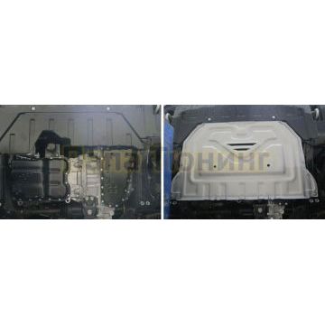 Защита картера + КПП Алюминий AutoMax для Mitsubishi Outlander, V - 2.0; 2.4 2018-/Mitsubishi Outlander, V - 2.0; 2.4; 3.0 2015-2018/ Mitsubishi Outlander, V - 2.0; 2.4; 3.0 2012-2015