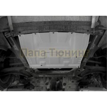 Защита картера + КПП Алюминий AutoMax для Lada Vesta Sport, V - 1.8 2018-/Lada Vesta SW Cross, V - 1.6; 1.8, включая СVT 2017-/Lada Vesta SW, V - 1.6; 1.8, включая СVT 2017-/Lada Vesta, V - 1.6; 1.8, включая СVT 2015-