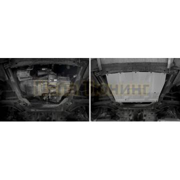 Защита картера + КПП Алюминий AutoMax для Lada Vesta Sport, V - 1.8 2018-/Lada Vesta SW Cross, V - 1.6; 1.8, включая СVT 2017-/Lada Vesta SW, V - 1.6; 1.8, включая СVT 2017-/Lada Vesta, V - 1.6; 1.8, включая СVT 2015-