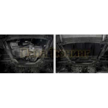 Защита картера + КПП Сталь AutoMax для Lada Vesta Sport, V - 1.8 2018-/Lada Vesta SW Cross, V - 1.6; 1.8, включая СVT 2017-/ Lada Vesta SW, V - 1.6; 1.8, включая СVT 2017-/ Lada Vesta, V - 1.6; 1.8, включая СVT 2015-