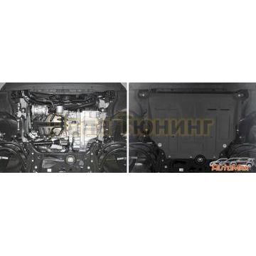 Защита картера + КПП Сталь AutoMax для Audi A3, V - 1.2; 1.4; 1.8; привод - все 2012-2016/Audi A3, V - 1.4 2016-/Seat Leon, V - 1.2 2013-2014/Skoda Octavia, V - 1.4; 1.6; Увеличенная 2020-/ Skoda Superb, V - 1.4; 1.8; 2.0 2015-2019/Skoda Superb, V - 2.0 2019-/Volkswagen Arteon, V - 2.0 2020-/Volkswagen Golf, V - 1.2; 1.4 (122л.с.) 2012-2016/Volkswagen Golf, V - 1.2; 1.4 (122л.с.) 2016-/Volkswagen Jetta, V - 1.4; 1.6 2020-/Volkswagen Passat, V - 1.4; 1.8; передний привод 2015-2019/Volkswagen Passat, V - 2.0 2019-
