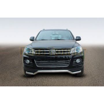 Защита переднего бампера d57 "волна" Zotye T600 2013- Защита переднего бампера d57 "волна" Zotye T600 2013-