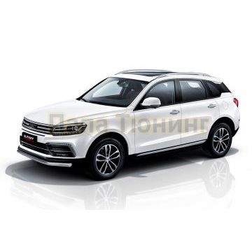 Защита переднего бампера d57 Zotye Coupa 2018- Защита переднего бампера d57 Zotye Coupa 2018-