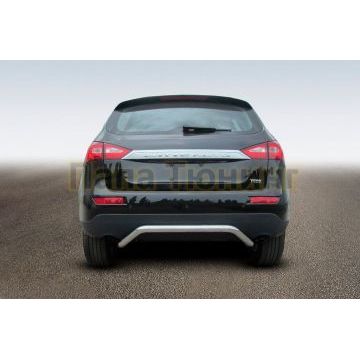 Защита заднего бампера d57 "скоба" Zotye T600 2013- Защита заднего бампера d57 "скоба" Zotye T600 2013-