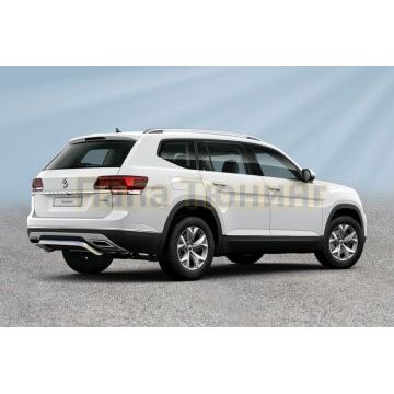 Защита заднего бампера d57 "скоба" Volkswagen Teramont 2017-2020 Защита заднего бампера d57 "скоба" Volkswagen Teramont 2017-2020