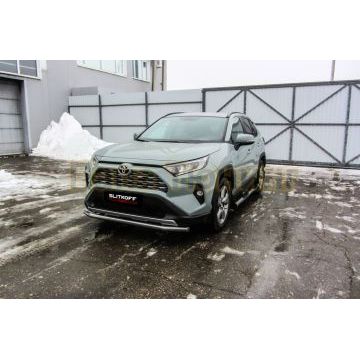 Защита переднего бампера D57 Toyota RAV-4 2018-