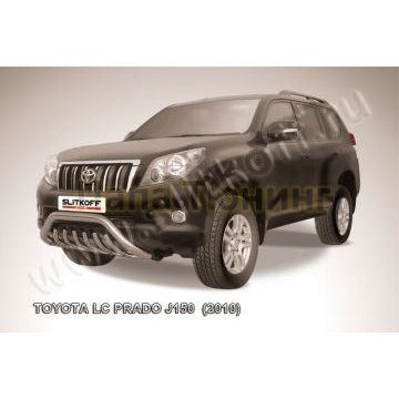 Кенгурятник d76 низкий "мини" с защитой картера Toyota LC PRADO 2009-2013 Кенгурятник d76 низкий "мини" с защитой картера Toyota LC PRADO 2009-2013