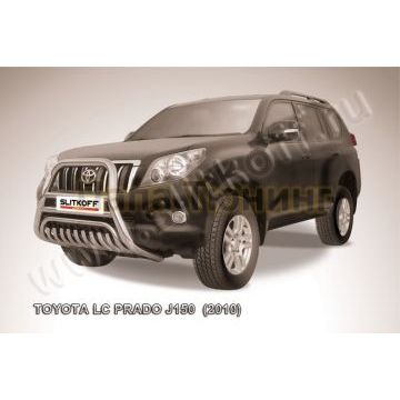 Кенгурятник d76 высокий с защитой картера Toyota LC PRADO 2009-2013 Кенгурятник d76 высокий с защитой картера Toyota LC PRADO 2009-2013