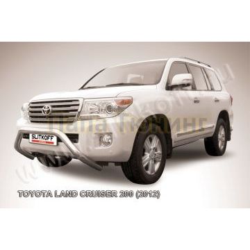 Кенгурятник d76 низкий широкий "мини" Toyota LAND CRUISER 200 2012-2015 Кенгурятник d76 низкий широкий "мини" Toyota LAND CRUISER 200 2012-2015