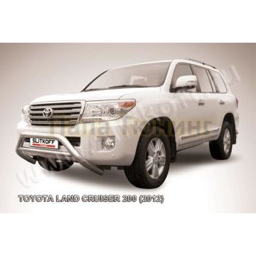 Кенгурятник d76 низкий широкий с перемычкой Toyota LAND CRUISER 200 2012-2015 Кенгурятник d76 низкий широкий с перемычкой Toyota LAND CRUISER 200 2012-2015