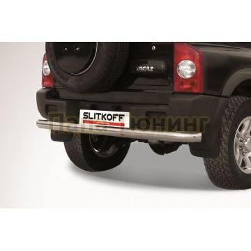 Защита заднего бампера d76 ТагАз TAGER 5 doors 2008-2012