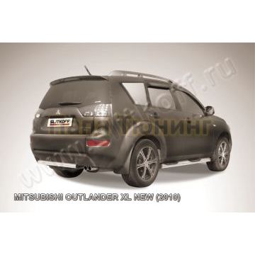 Защита заднего бампера d57 Mitsubishi OUTLANDER XL 2005-2009 Защита заднего бампера d57 Mitsubishi OUTLANDER XL 2005-2009
