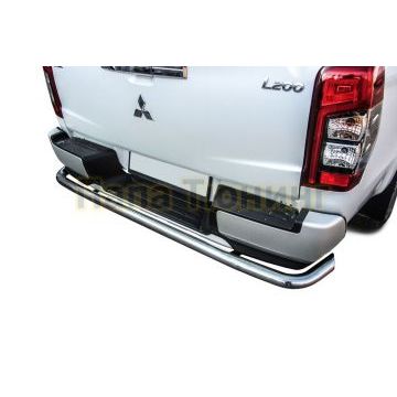 Защита заднего бампера d57, с бампером Mitsubishi L-200 2018-