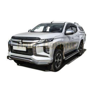 Защита переднего бампера d57 "волна" Mitsubishi L-200 2018- Защита переднего бампера d57 "волна" Mitsubishi L-200 2018-