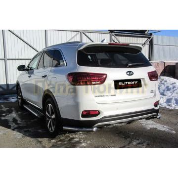 Уголки D57 Kia SORENTO Prime 2017-2020