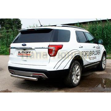 Защита заднего бампера d76 Ford EXPLORER 2015-2018 Защита заднего бампера d76 Ford EXPLORER 2015-2018