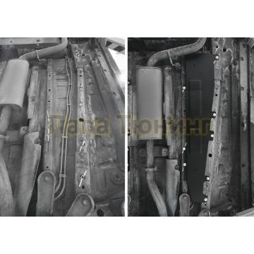 Защита топливных трубок Сталь АвтоБРОНЯ Chery Tiggo 4 Pro 2022-/Chery Tiggo 7 Pro 2020- /Chery Tiggo 7 Pro Max 2022- /Chery Tiggo 8 2020- /Chery Tiggo 8 Pro 2021-/Chery Tiggo 8 Pro Max 2022-/Exeed LX 2022-/Omoda C5 2021-