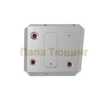 Защита топливного бака Алюминий АвтоБРОНЯ Kia Seltos, V - 2.0; полный привод/1.6 (123 л.с.); передний привод 2019-